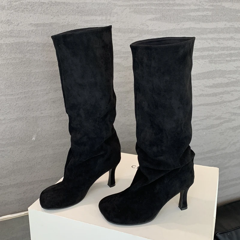 Eilyken Winter Street Style Ro - Knee High Boots Women 评论和价格