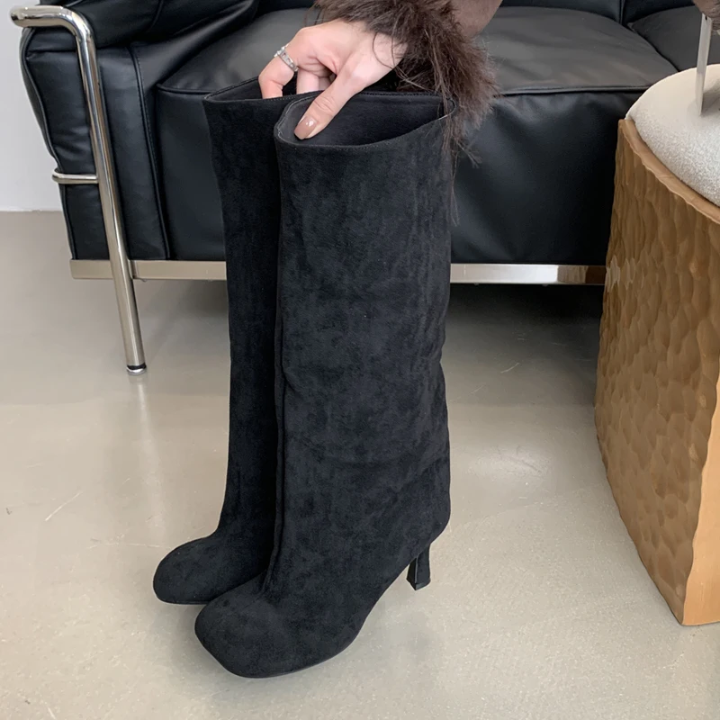 Eilyken Winter Street Style Ro - Knee High Boots Women 评论和价格