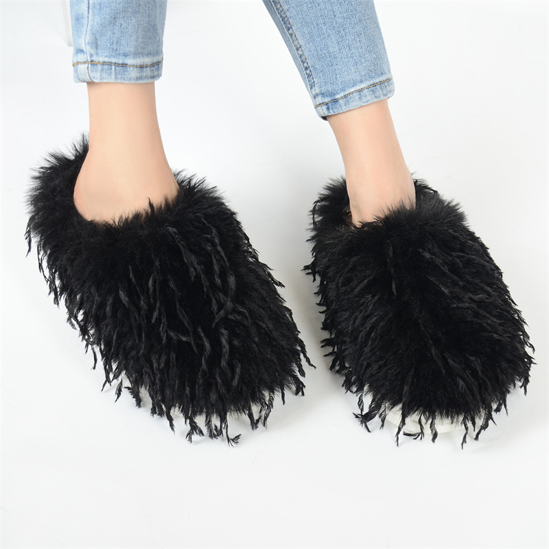 Winter Women's Slippers Fluffy - Women'S Shoes Clogs 评论和价格