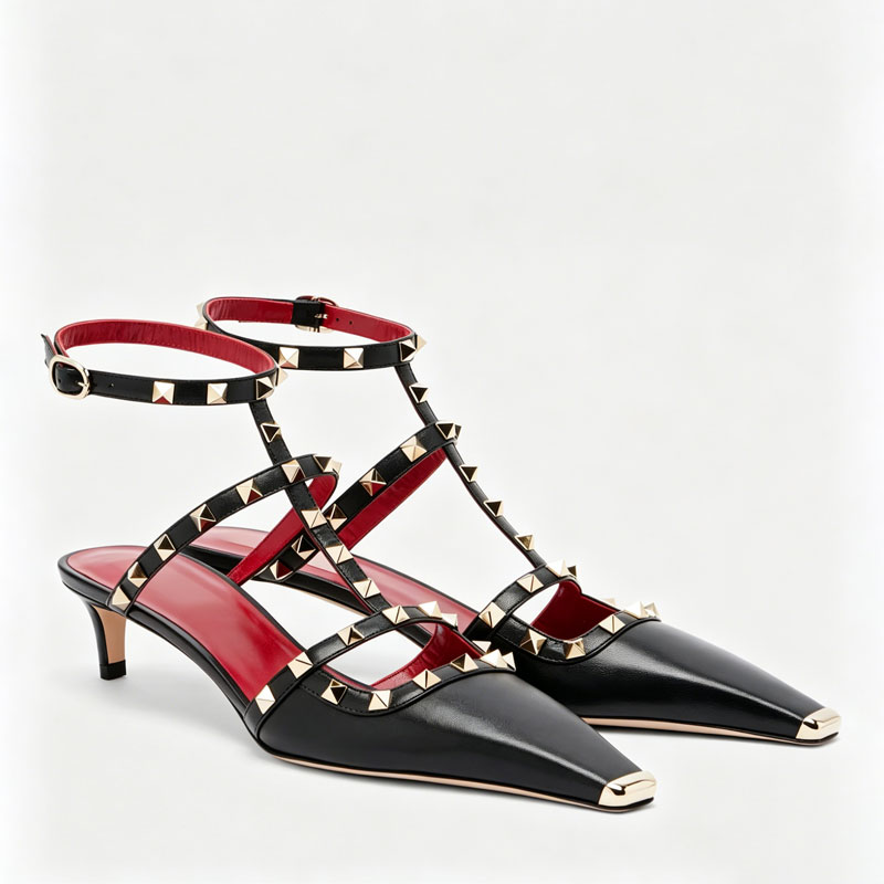 2026 Women's Rivet Low Heel Sq - Women'S Shoes Quality 评论和价格