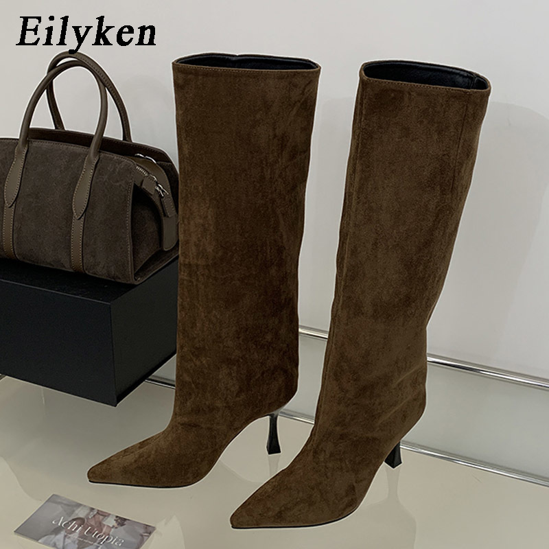 Eilyken Winter Vintage Design  - Knee High Boots Women 评论和价格