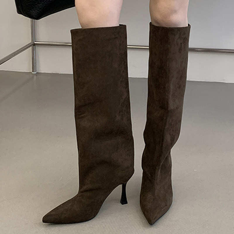 Eilyken Winter Vintage Design  - Knee High Boots Women 评论和价格