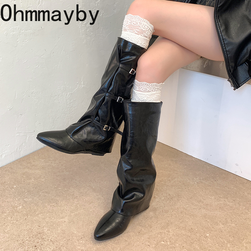 Women Leather Knee High Boots  - Knee High Boots Women 评论和价格