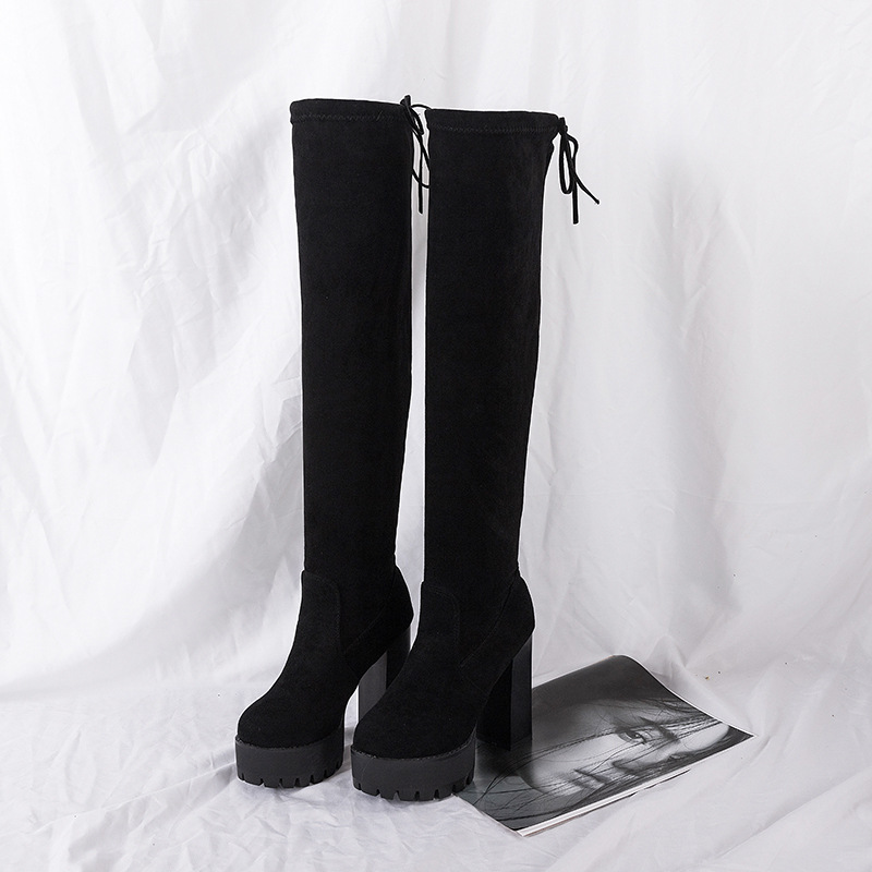 Knee over long boots for women - Sock Boot Women 评论和价格